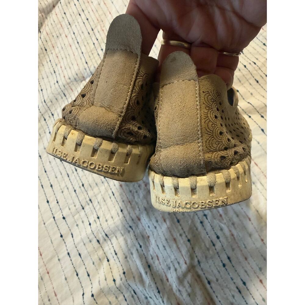 Ilse Jacobsen Tulip 139 Walking Shoes Latte Tan Perforated Women’s Size 40 US 10 - Picture 3 of 5